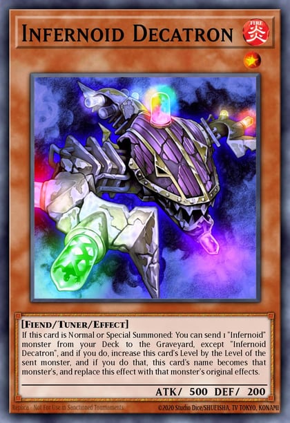Infernoid Decatron, Battles of Legend: Terminal Revenge BLTR-EN069