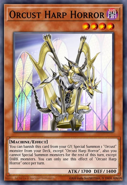 Orcust Harp Horror, Battles of Legend: Terminal Revenge BLTR-EN071