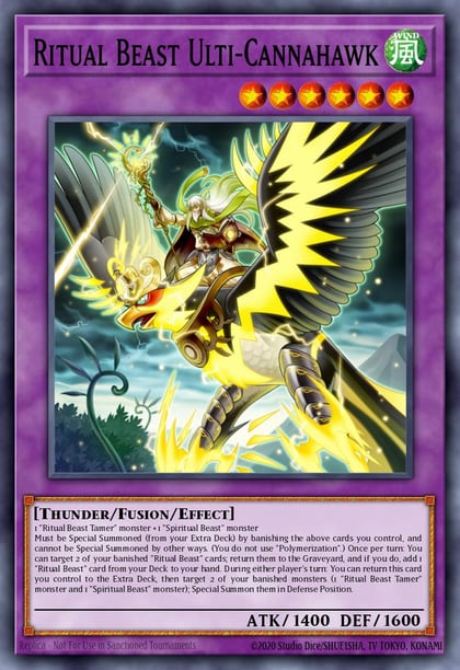 Ritual Beast Ulti-Cannahawk, Battles of Legend: Terminal Revenge BLTR-EN084