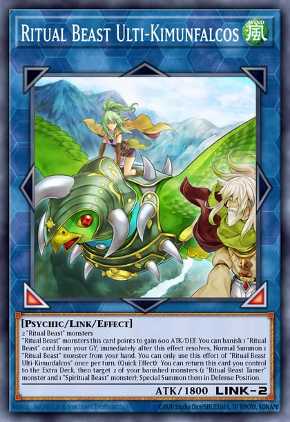 Ritual Beast Ulti-Kimunfalcos, Battles of Legend: Terminal Revenge BLTR-EN092