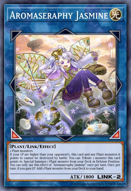 Aromaseraphy Jasmine (Quarter Century Secret Rare), Battles of Legend: Terminal Revenge BLTR-EN093