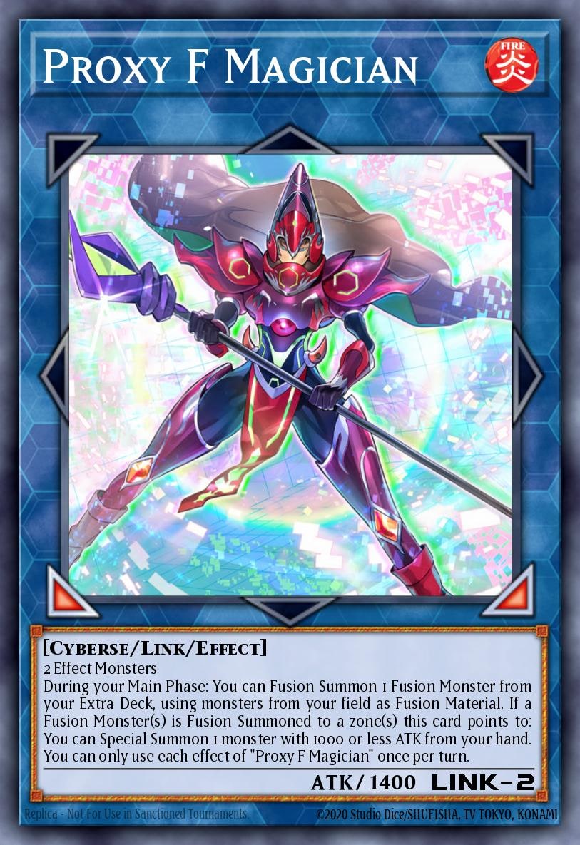 Proxy F Magician (Quarter Century Secret Rare), Battles of Legend: Terminal Revenge BLTR-EN094