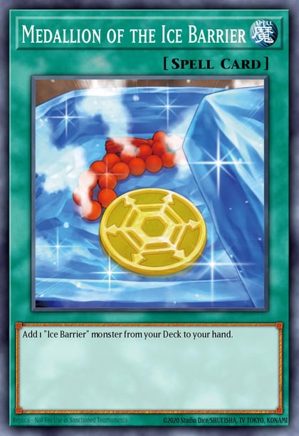 Medallion of the Ice Barrier, Battles of Legend: Terminal Revenge BLTR-EN097