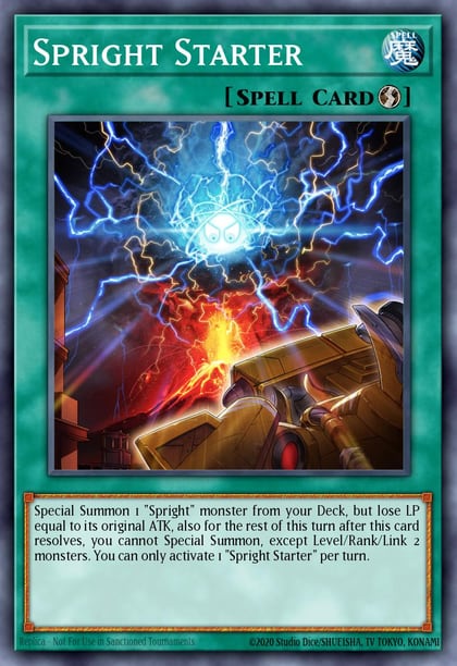 Spright Starter, Battles of Legend: Terminal Revenge BLTR-EN104