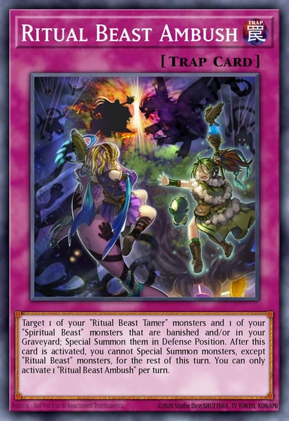 Ritual Beast Ambush, Battles of Legend: Terminal Revenge BLTR-EN106