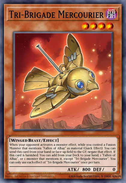 Tri-Brigade Mercourier, Battles of Legend: Terminal Revenge BLTR-EN107