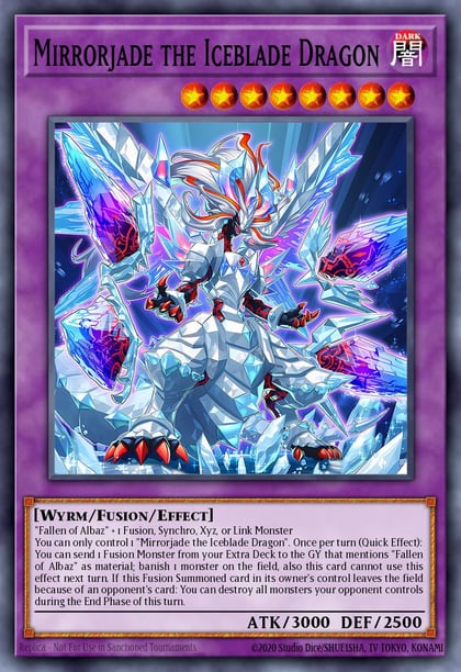 Mirrorjade the Iceblade Dragon, Battles of Legend: Terminal Revenge BLTR-EN114