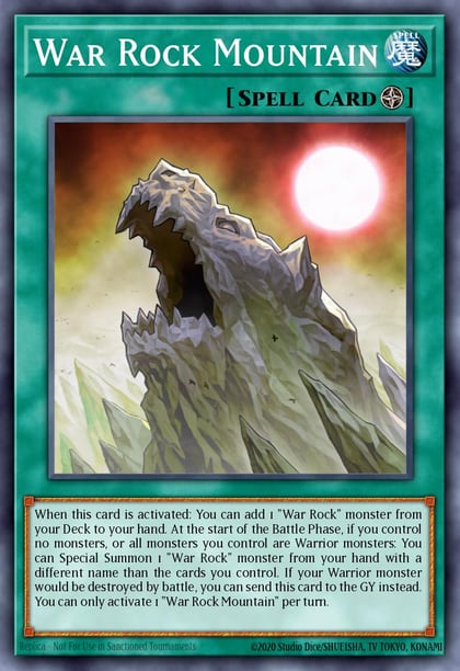 War Rock Mountain, Blazing Vortex BLVO-EN000