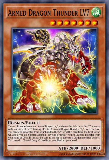 Armed Dragon Thunder LV7, Blazing Vortex BLVO-EN002
