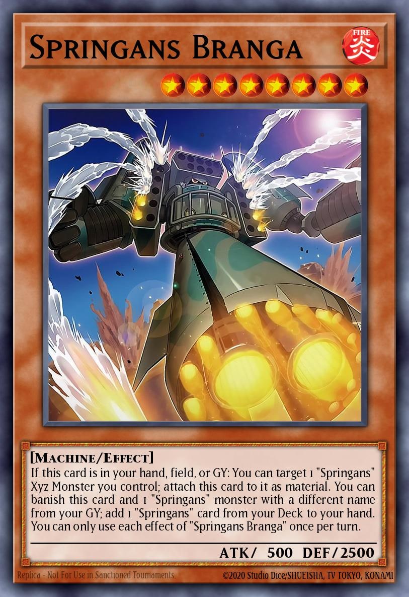 Springans Branga, Blazing Vortex BLVO-EN008