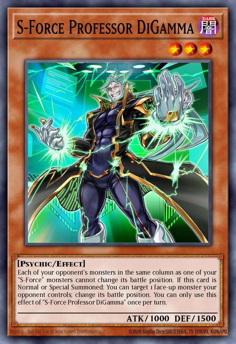 S-Force Professor DiGamma, Blazing Vortex BLVO-EN012