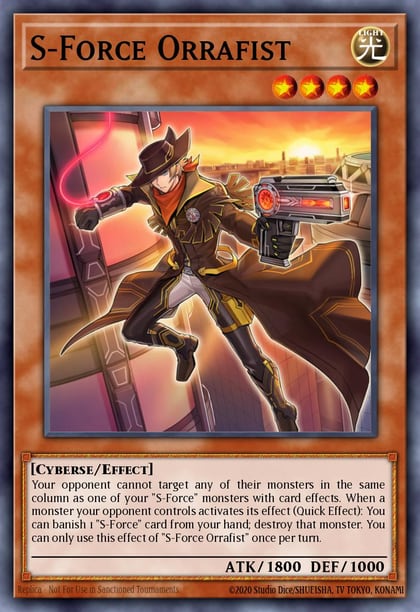 S-Force Orrafist, Blazing Vortex BLVO-EN013