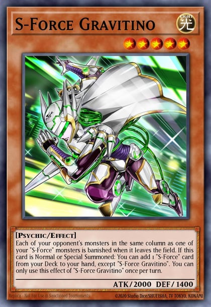 S-Force Gravitino, Blazing Vortex BLVO-EN014