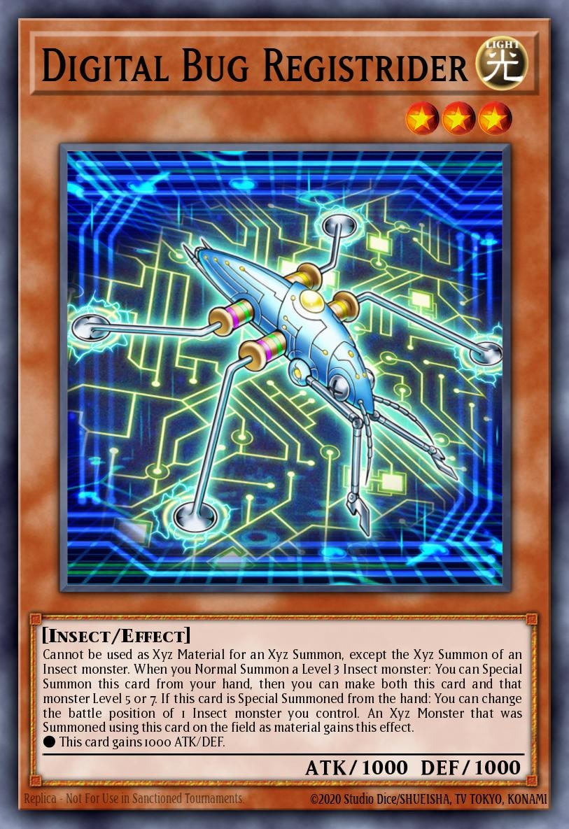 Digital Bug Registrider, Blazing Vortex BLVO-EN023