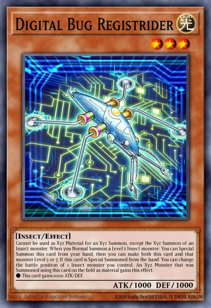 Digital Bug Registrider, Blazing Vortex BLVO-EN023
