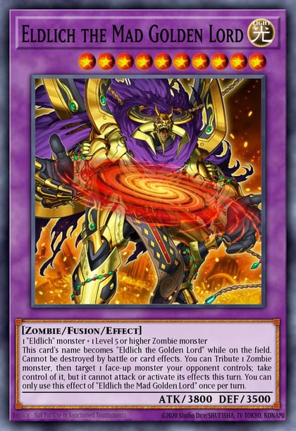 Eldlich the Mad Golden Lord, Blazing Vortex BLVO-EN040