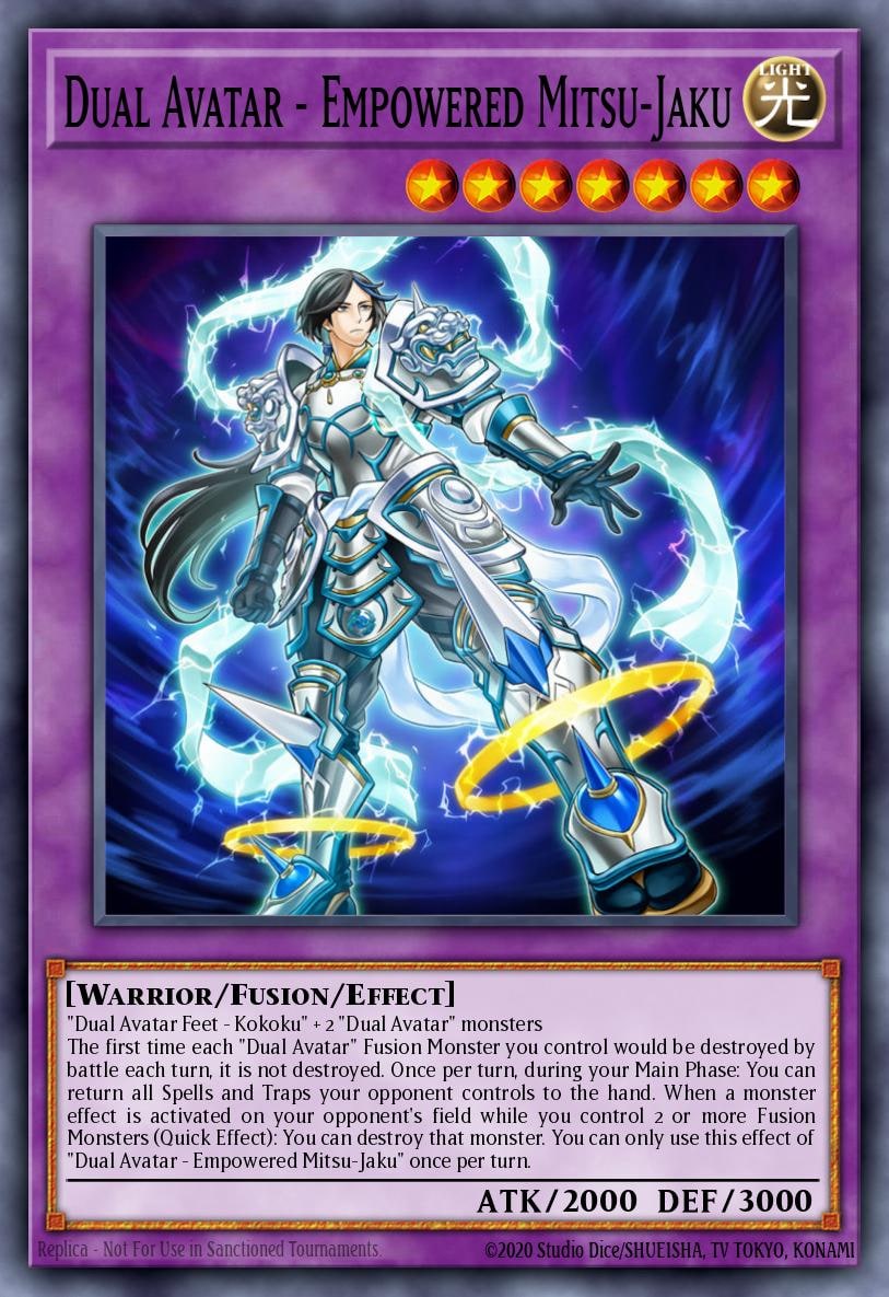 Dual Avatar - Empowered Mitsu-Jaku, Blazing Vortex BLVO-EN041
