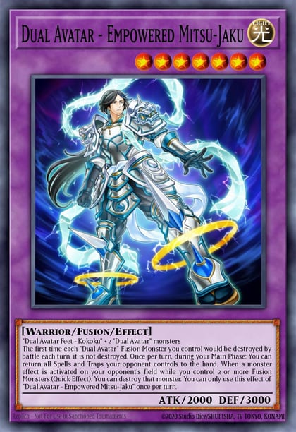 Dual Avatar - Empowered Mitsu-Jaku, Blazing Vortex BLVO-EN041