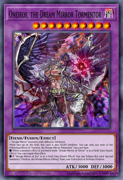 Oneiros, the Dream Mirror Tormentor, Blazing Vortex BLVO-EN042