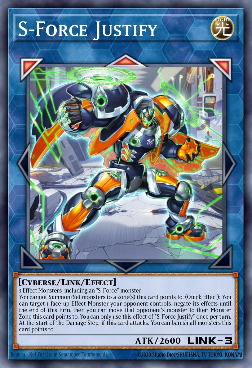 S-Force Justify, Blazing Vortex BLVO-EN048