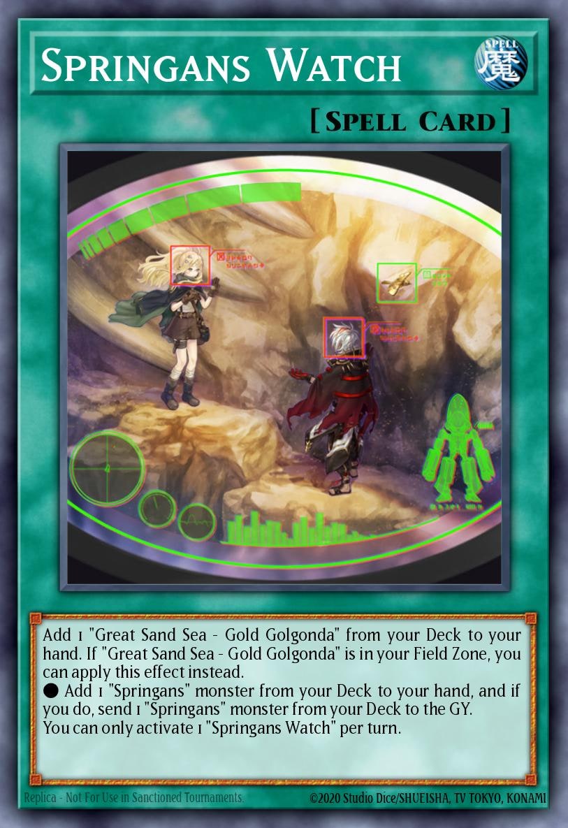 Springans Watch, Blazing Vortex BLVO-EN054