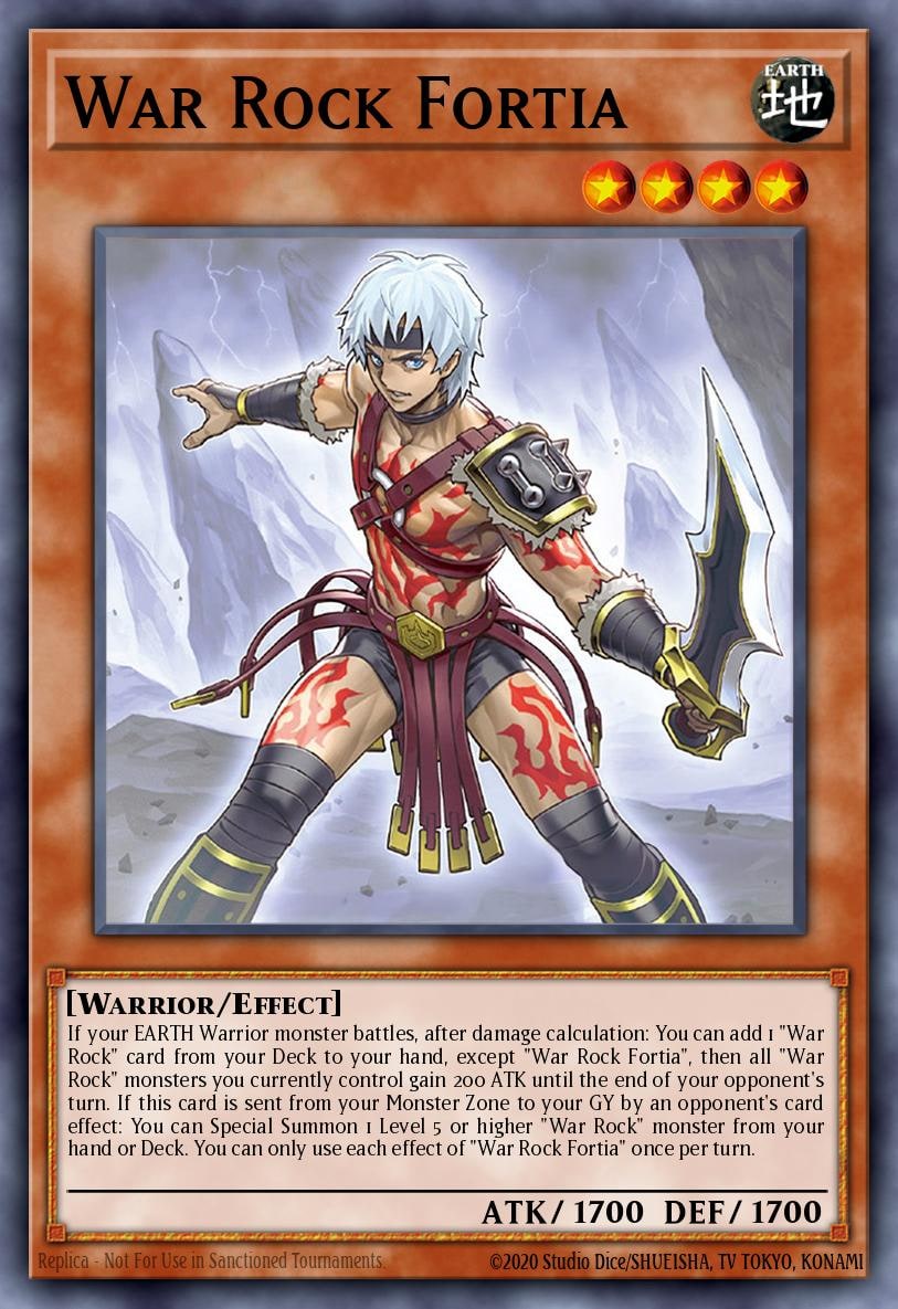 War Rock Fortia, Blazing Vortex BLVO-EN093