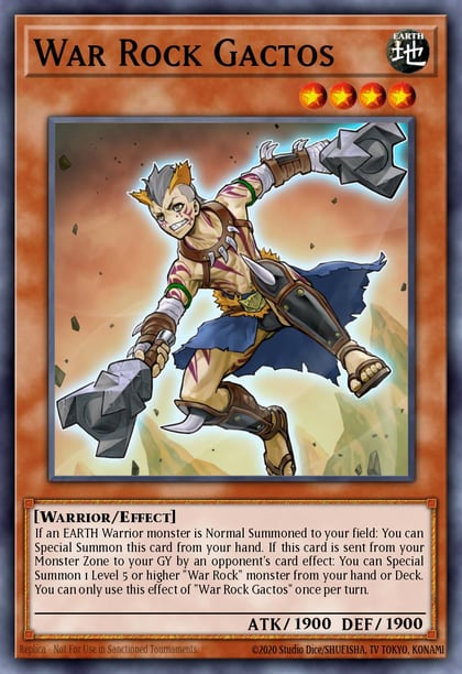 War Rock Gactos, Blazing Vortex BLVO-EN094