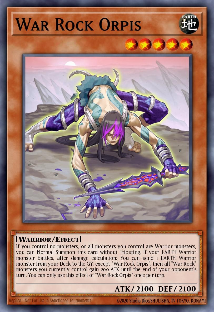 War Rock Orpis, Blazing Vortex BLVO-EN095