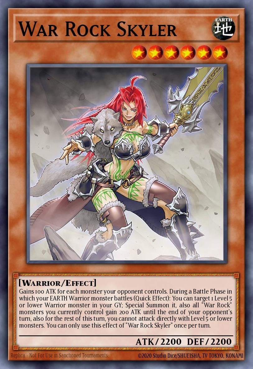 War Rock Skyler, Blazing Vortex BLVO-EN096