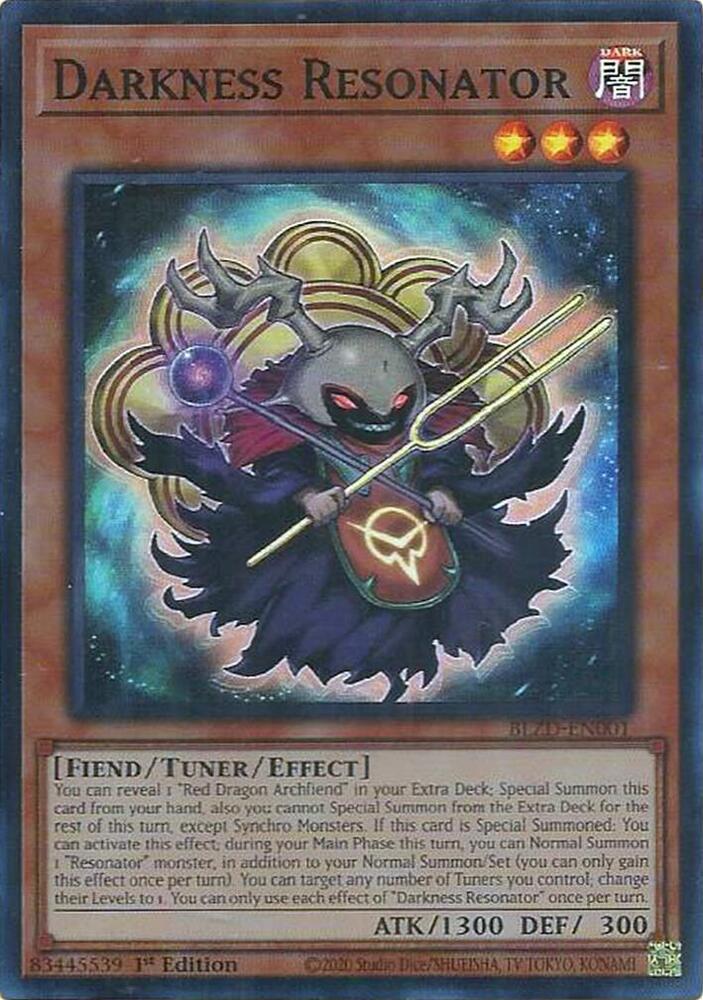 Darkness Resonator, Blazing Dominion BLZD-EN001