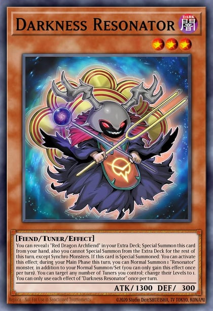 Darkness Resonator, Blazing Dominion BLZD-EN001