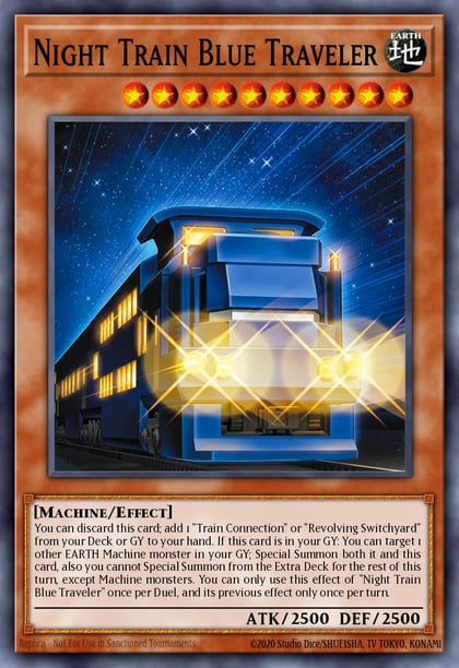 Night Train Blue Traveler, Blazing Dominion BLZD-EN007