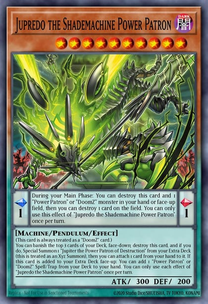 Jupredo the Shademachine Power Patron, Blazing Dominion BLZD-EN012