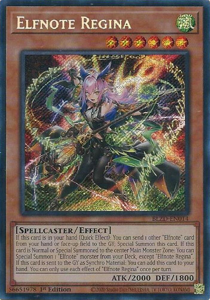 Elfnote Regina, Blazing Dominion BLZD-EN014