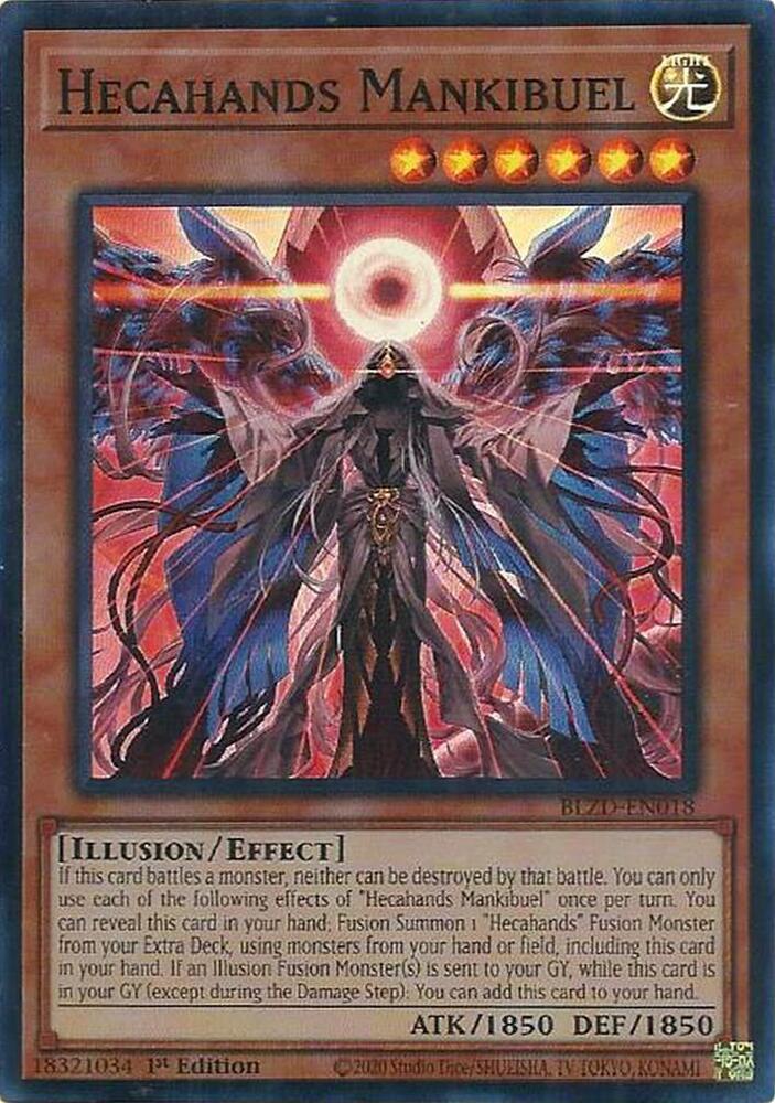 Hecahands Mankibuel, Blazing Dominion BLZD-EN018