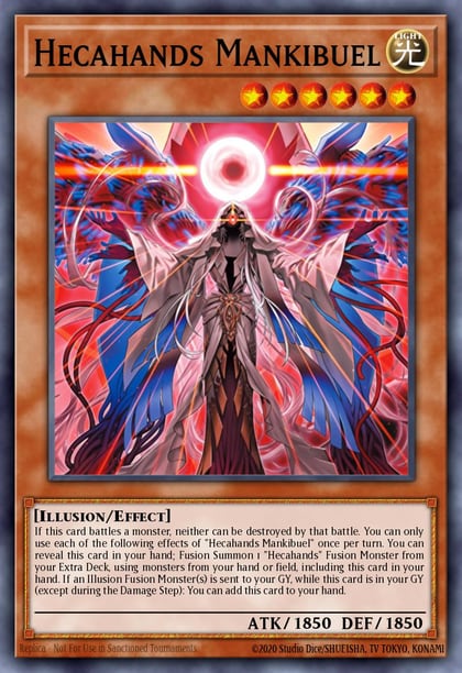Hecahands Mankibuel, Blazing Dominion BLZD-EN018