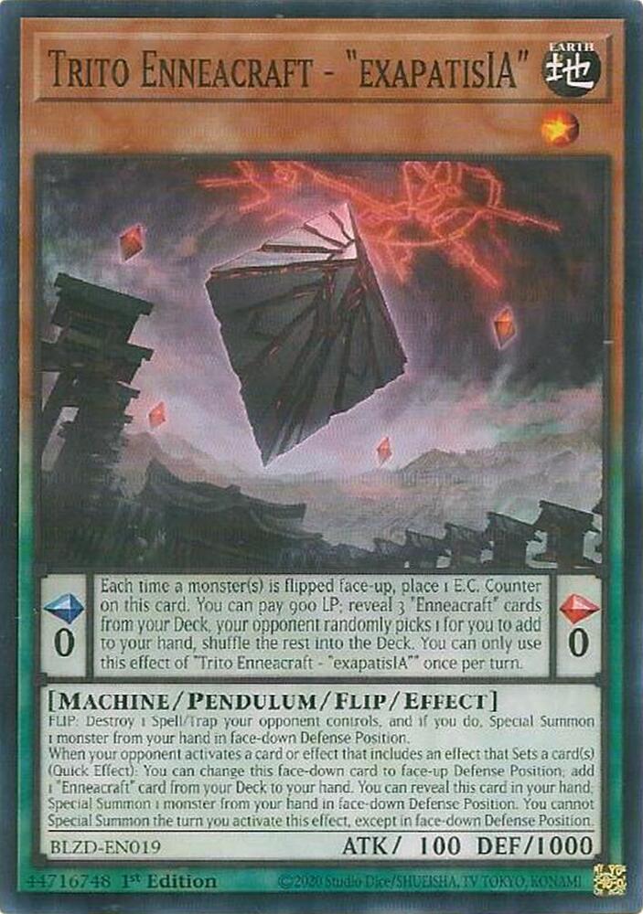 Trito Enneacraft - "exapatisIA", Blazing Dominion BLZD-EN019