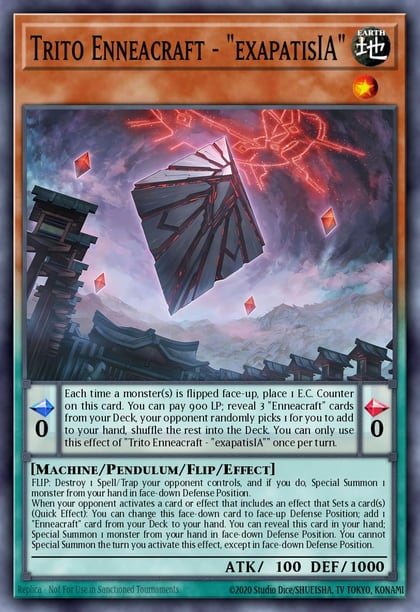 Trito Enneacraft - "exapatisIA", Blazing Dominion BLZD-EN019