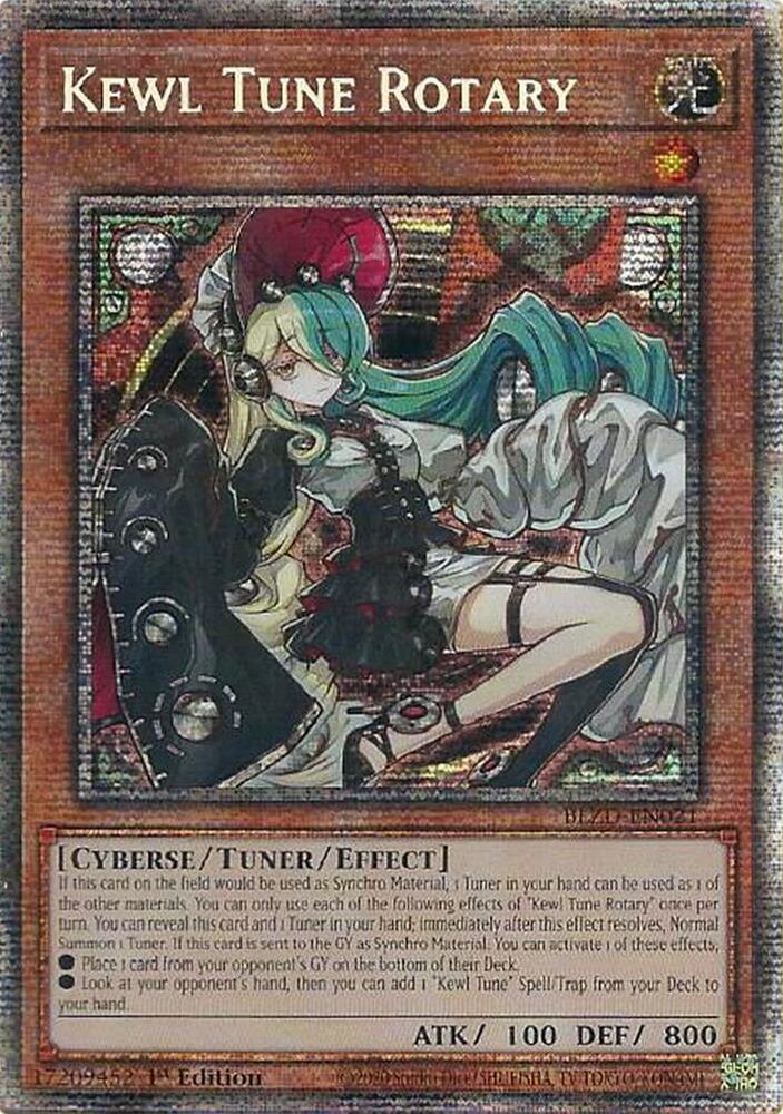 Kewl Tune Rotary (Starlight Rare), Blazing Dominion BLZD-EN021