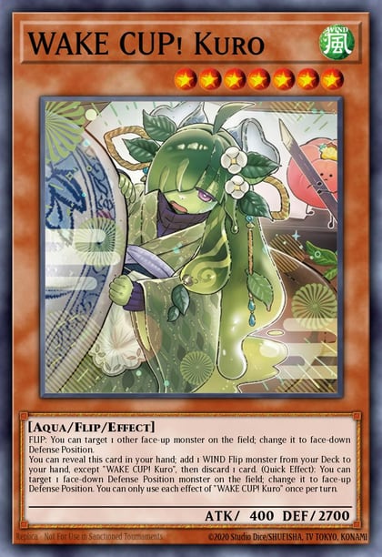 WAKE CUP! Kuro, Blazing Dominion BLZD-EN028