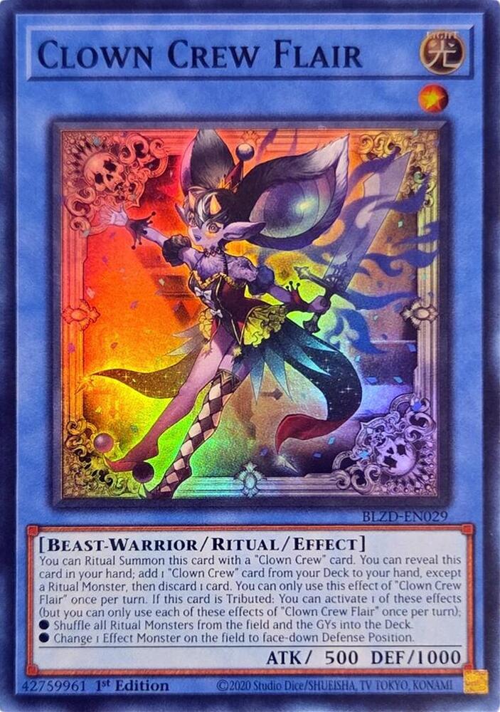 Clown Crew Flair, Blazing Dominion BLZD-EN029