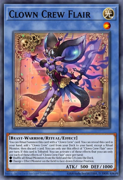 Clown Crew Flair, Blazing Dominion BLZD-EN029