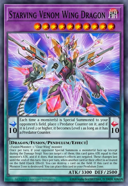 Starving Venom Wing Dragon, Blazing Dominion BLZD-EN031