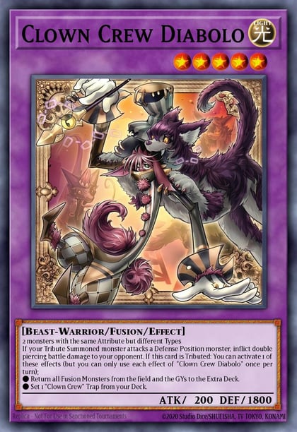 Clown Crew Diabolo, Blazing Dominion BLZD-EN032