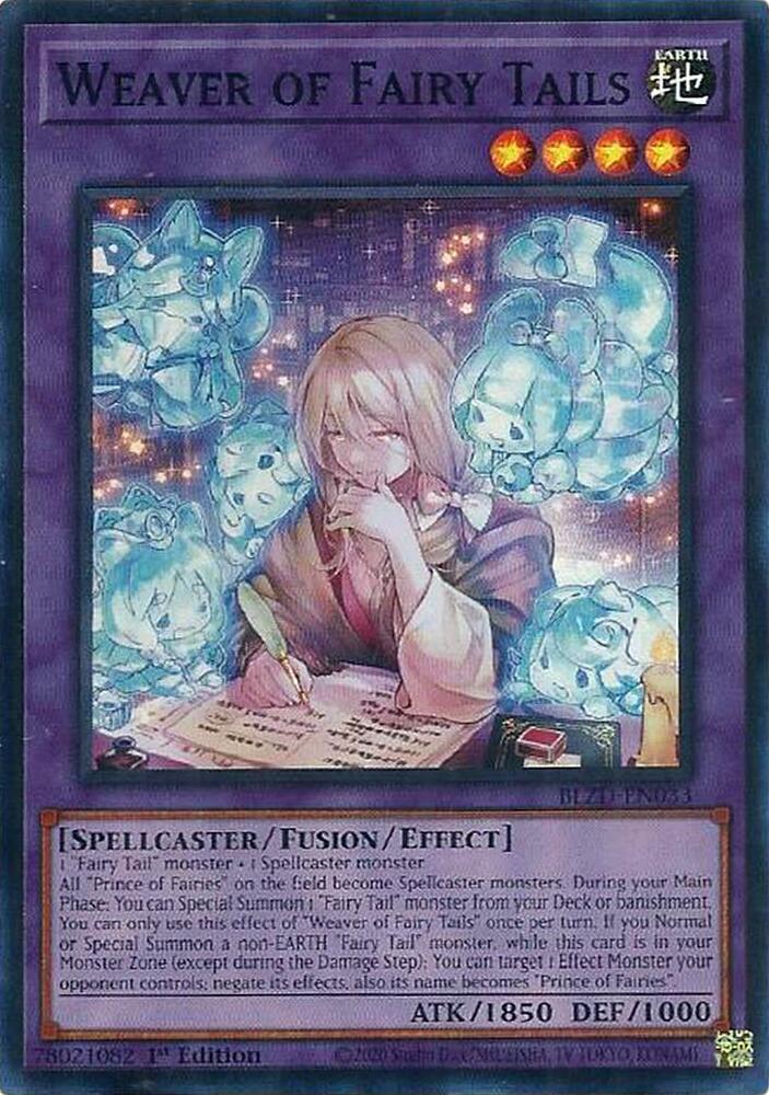Weaver of Fairy Tails, Blazing Dominion BLZD-EN033