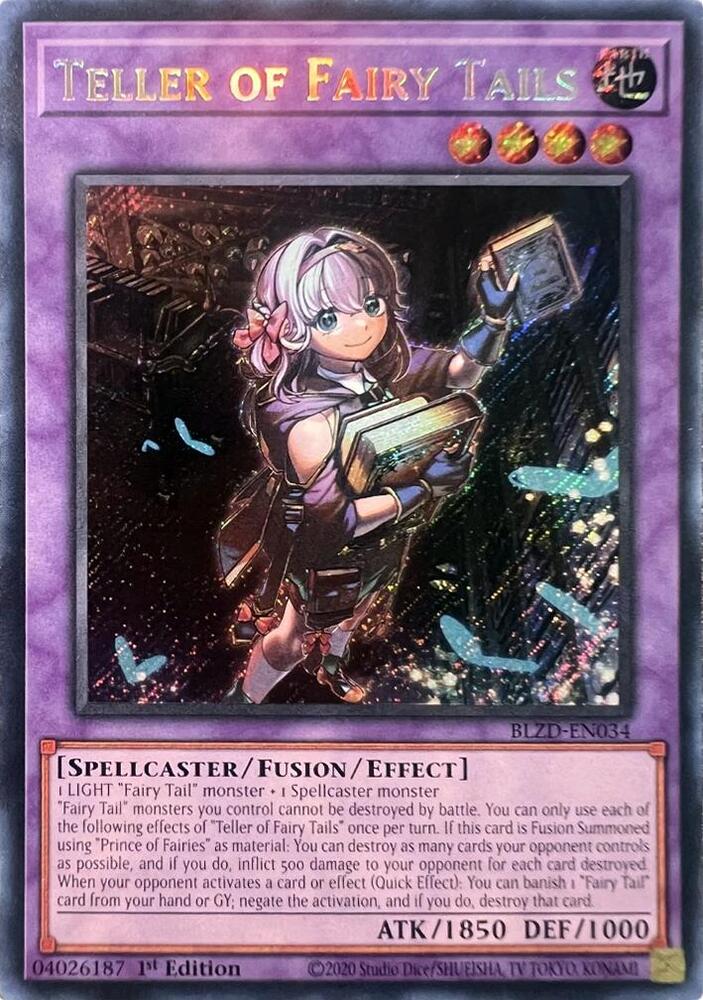 Teller of Fairy Tails, Blazing Dominion BLZD-EN034
