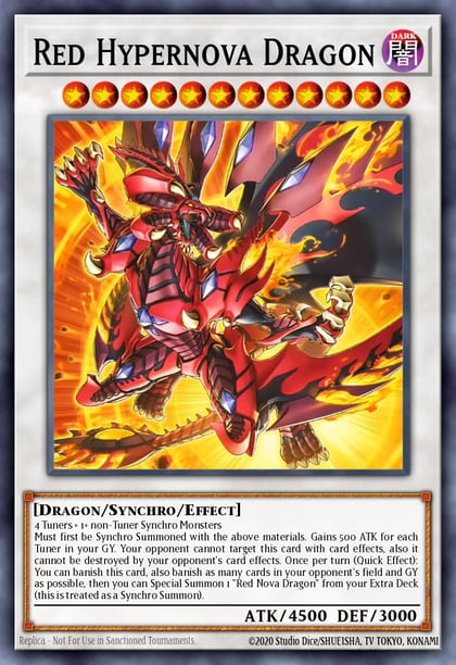 Red Hypernova Dragon, Blazing Dominion BLZD-EN038