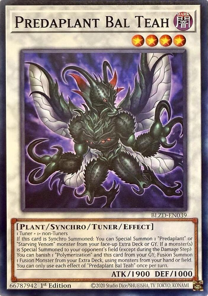 Predaplant Bal Teah, Blazing Dominion BLZD-EN039
