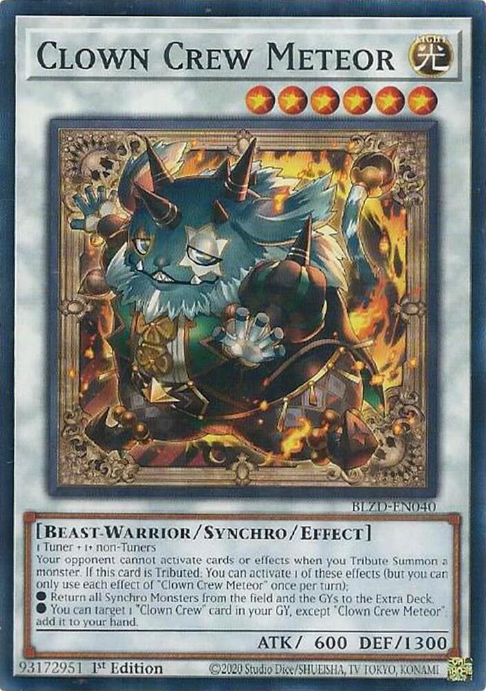 Clown Crew Meteor, Blazing Dominion BLZD-EN040