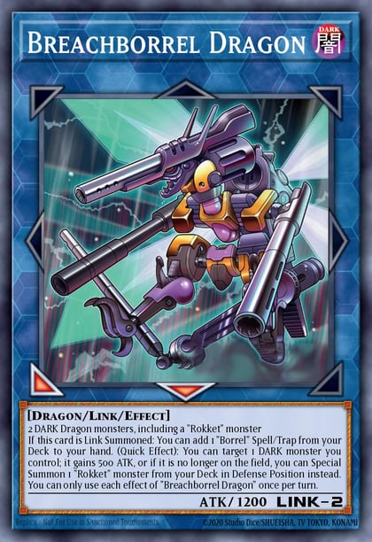 Breachborrel Dragon, Blazing Dominion BLZD-EN049
